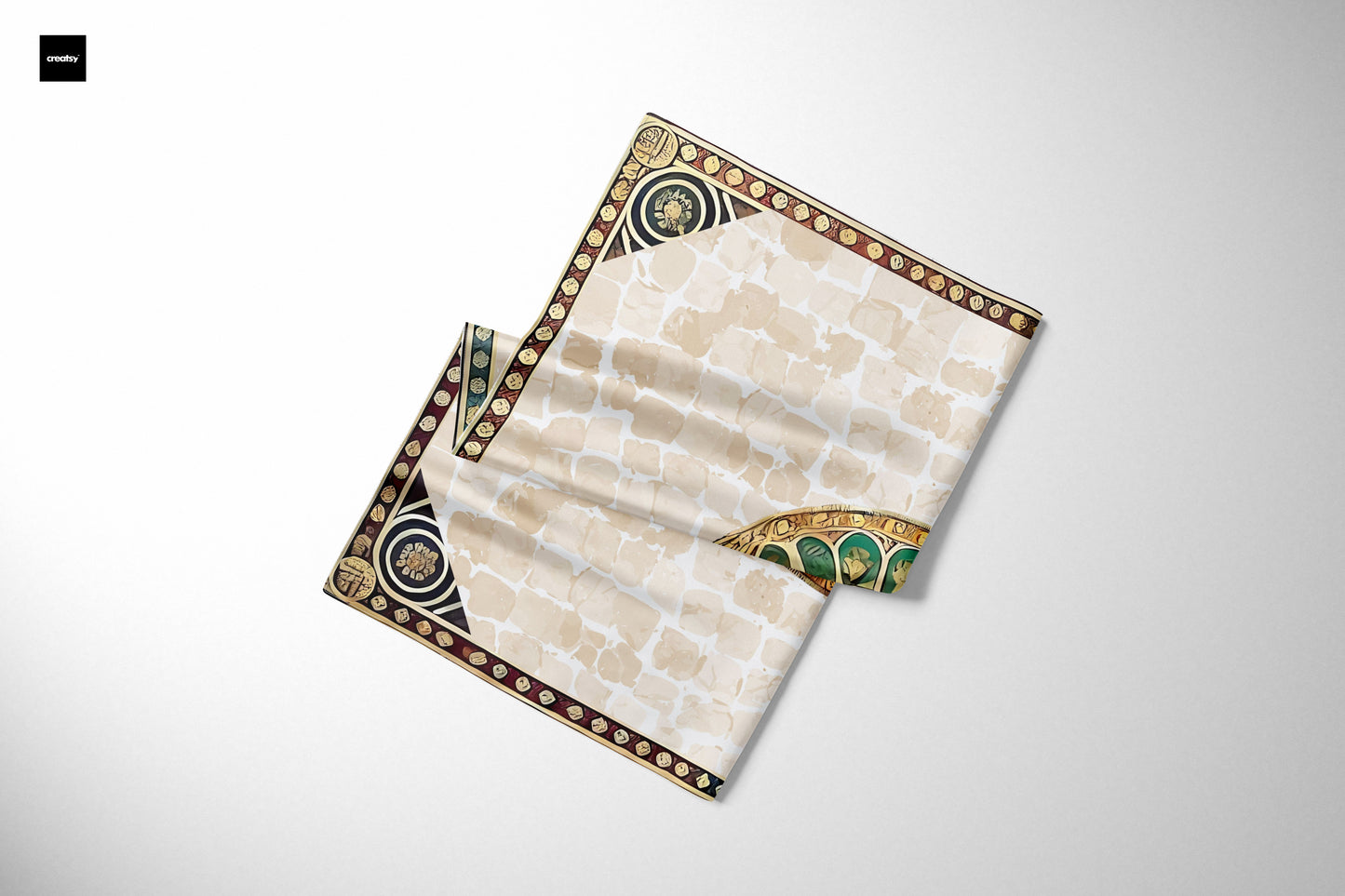 Silk Scarf "Rosone"